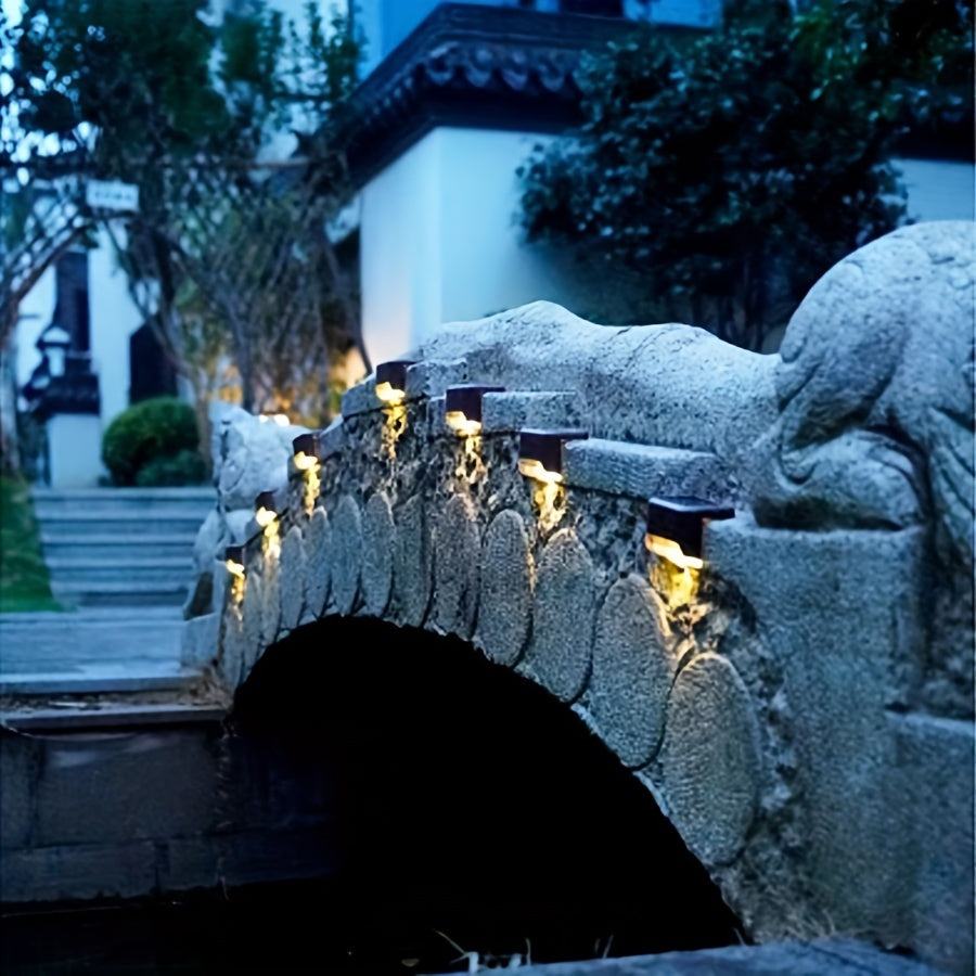 SolarFence - Solar Fence Lighting for Outdoors (Set of 6/7/10)