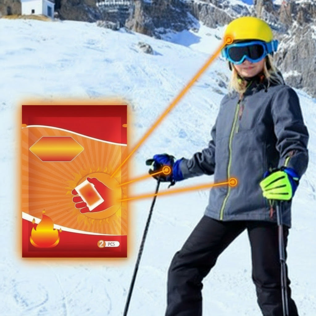 Aquecedor de Mãos Descartável 10 Horas de Calor Perfeito para Atividades ao Ar Livre