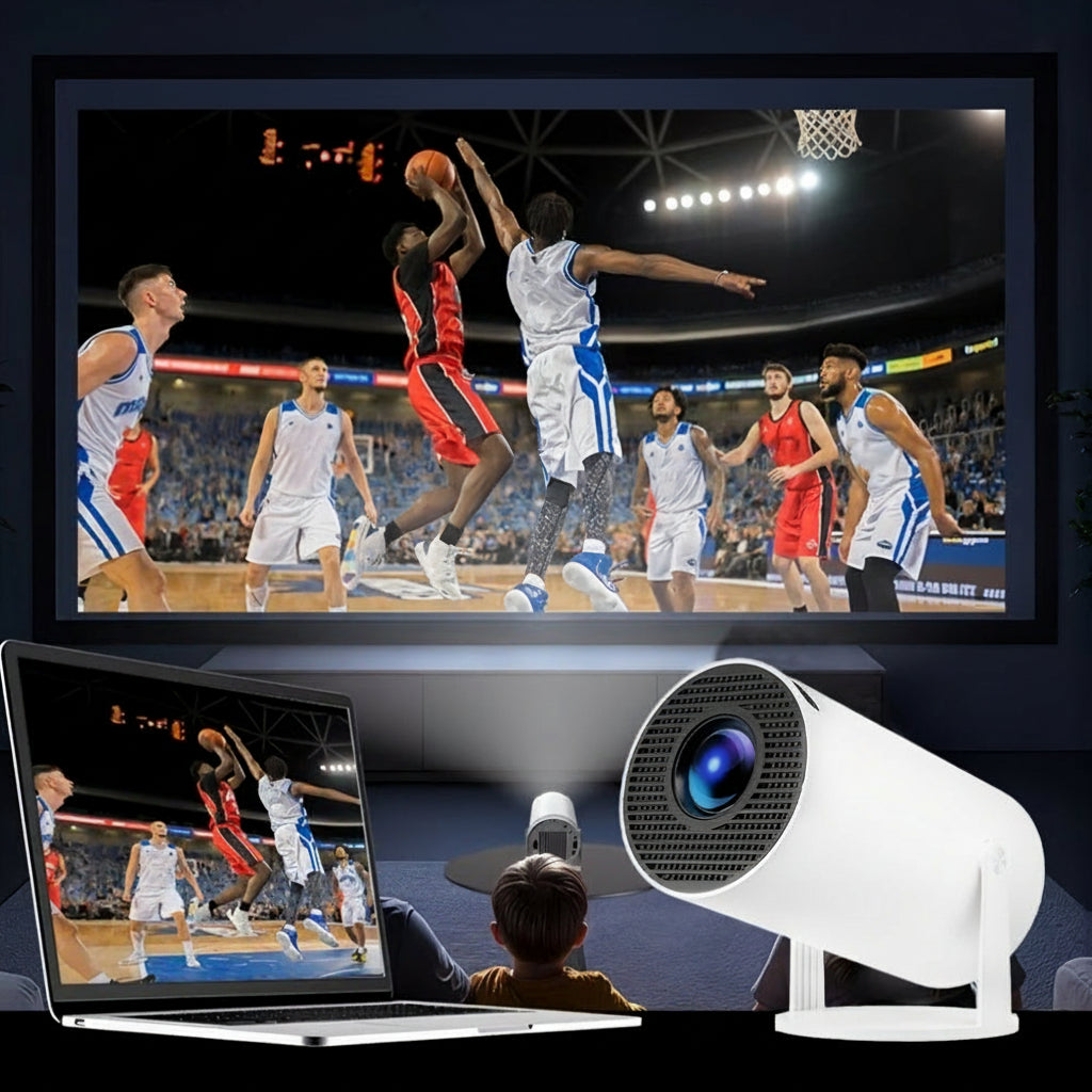 Projector Wifi 4K Draagbare Thuisbioscoop LCD Beamer