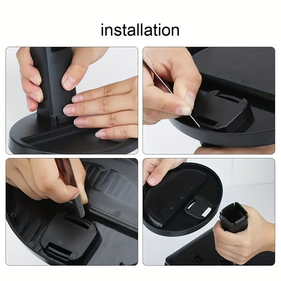 Espejo de maquillaje iluminado con 16 LED – Doble alimentación, con pantalla táctil y brillo ajustable, alimentado por USB