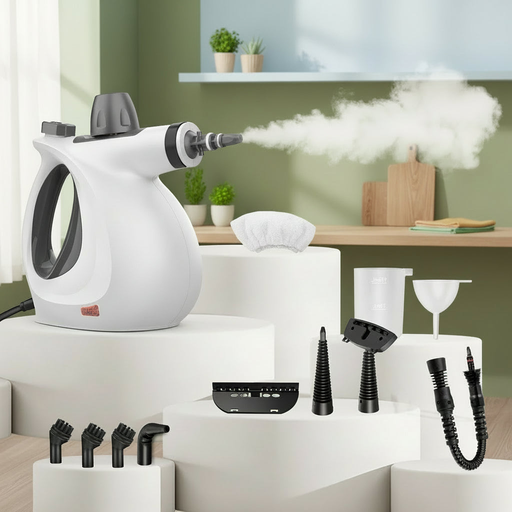 Stoomreiniger Compact 1050W Chemisch Vrij Schoonmaken