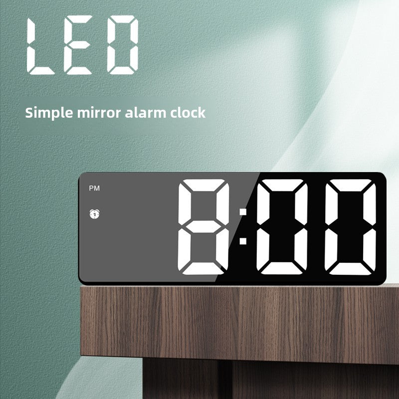 LumiClock - Sveglia LED moderna con visualizzazione di data e temperatura