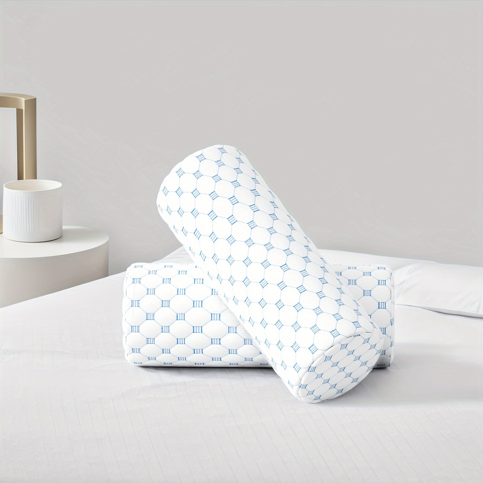 SleepAlign - Koelende Nekrol Geheugenschuim Wasbare Hoes