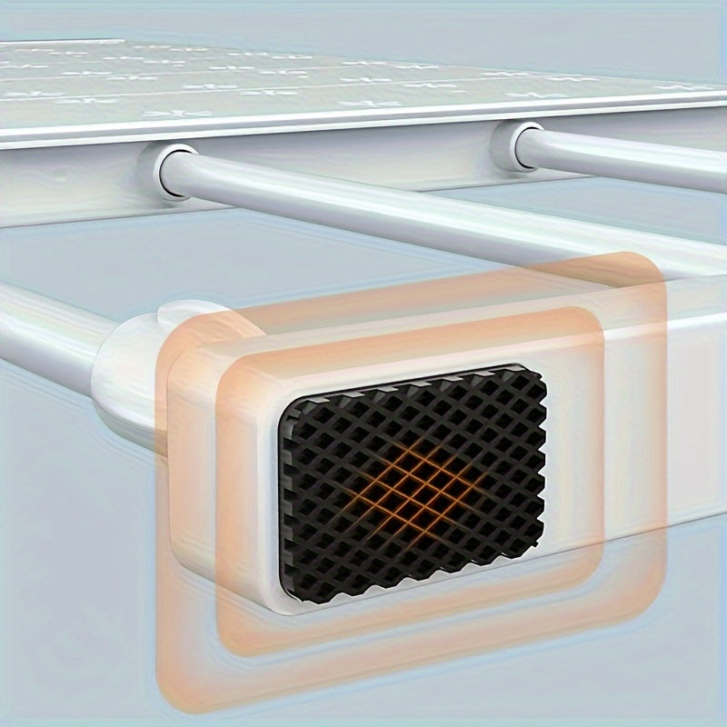 FlexRack - Verstelbaar Wandgemonteerd Opbergrek met Intrekbare Technologie