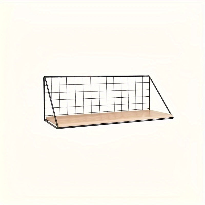 IronRack - Metalen Zwevende Plank - Hangend Opbergrek voor Badkamer en Woonkamer