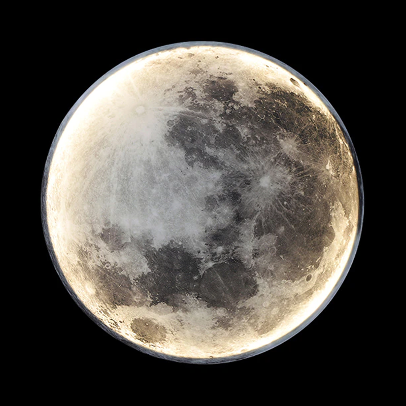 LunarGlow - Lámpara lunar mágica para dormitorios y salas de estar
