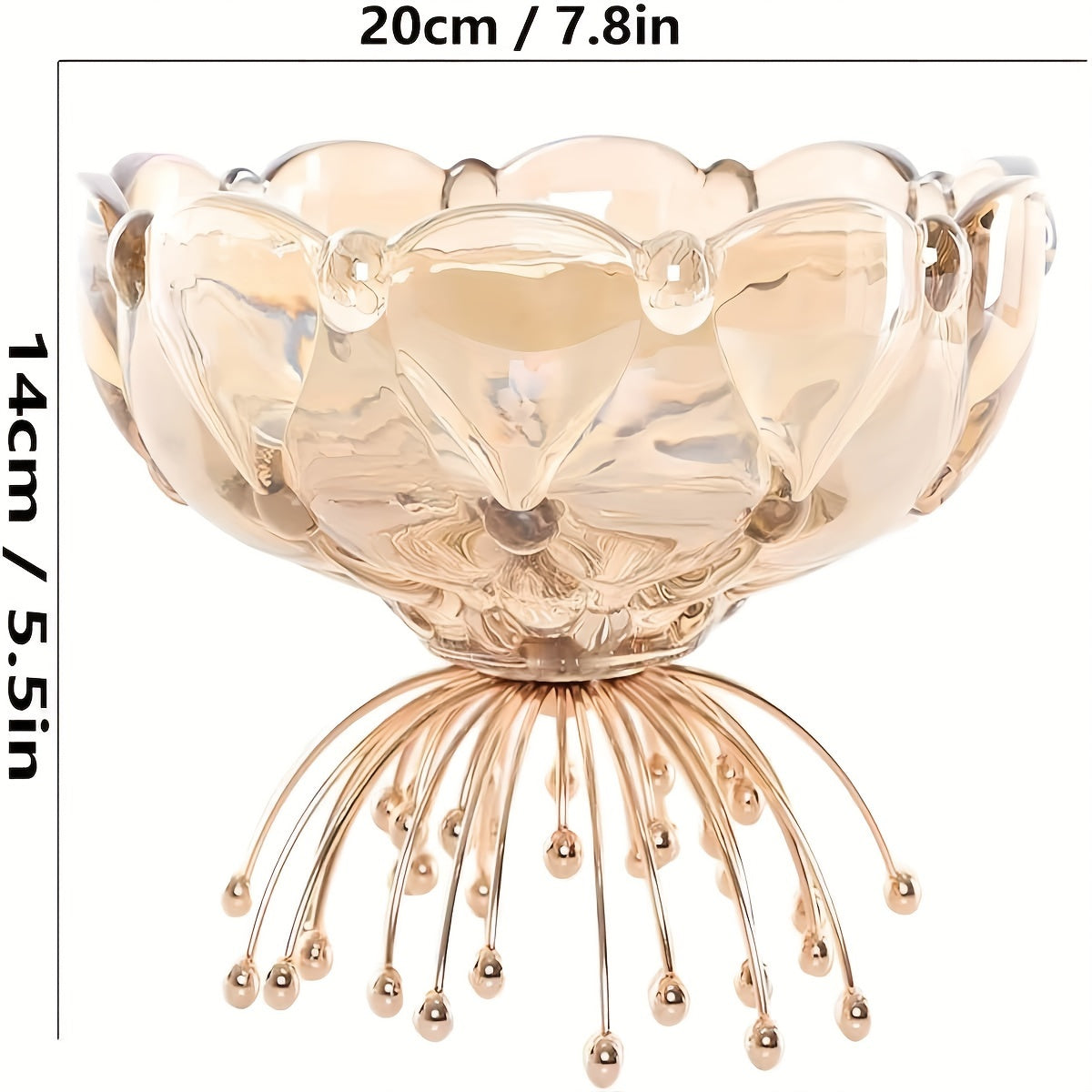 IronServe-Fruitkom - Gietijzeren Ronde Fruitmand voor Tafeldecoratie