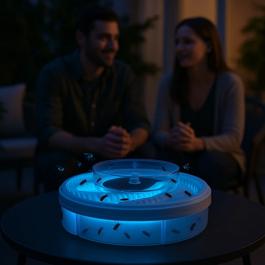 Armadilha para Moscas USB Silenciosa Repelente de Insetos para Casa e Jardim