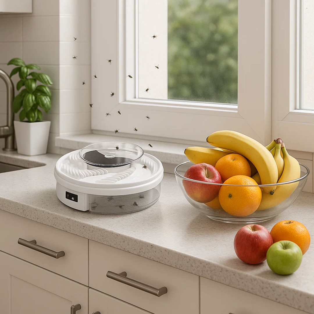 Vliegenvanger USB Stille Insectenbestrijder Huis Tuin