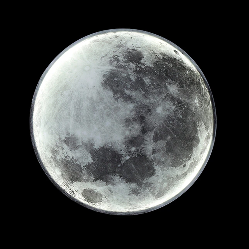 LunarGlow - Lámpara lunar mágica para dormitorios y salas de estar