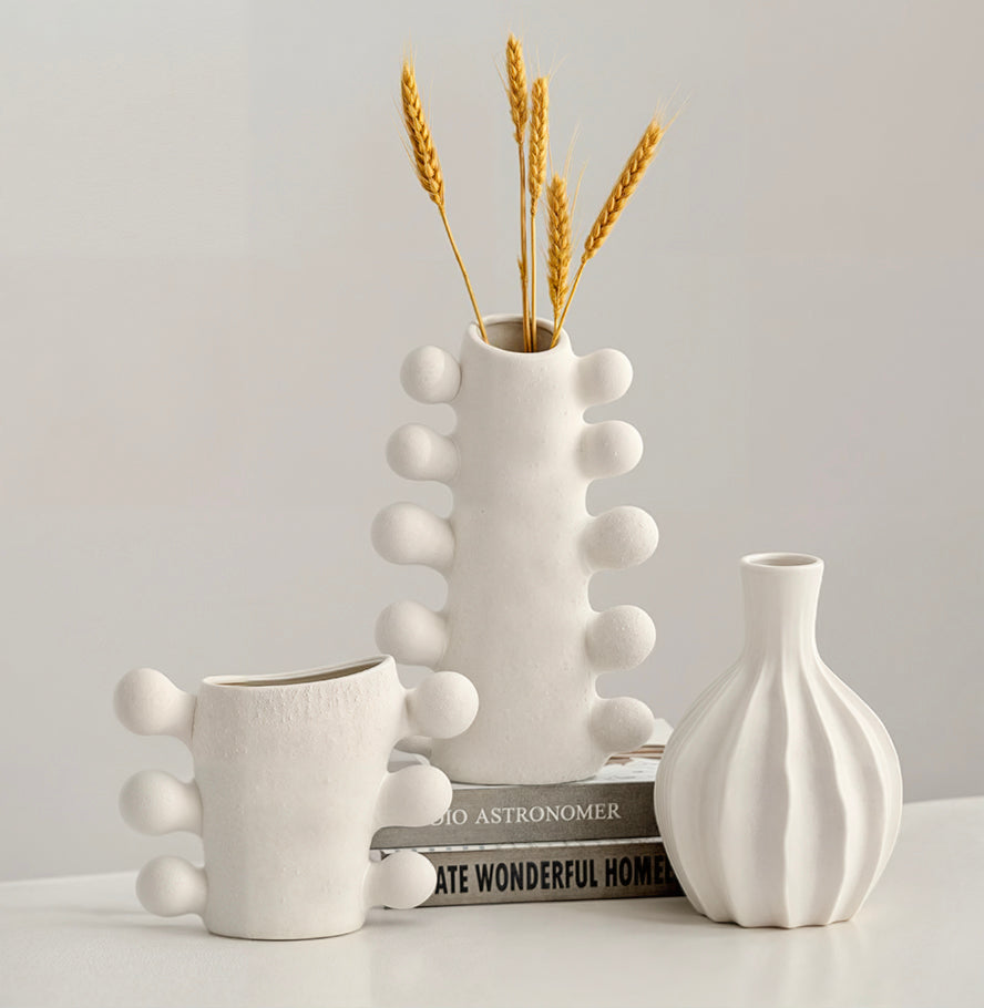 Jarrón Cerámico Único Aris