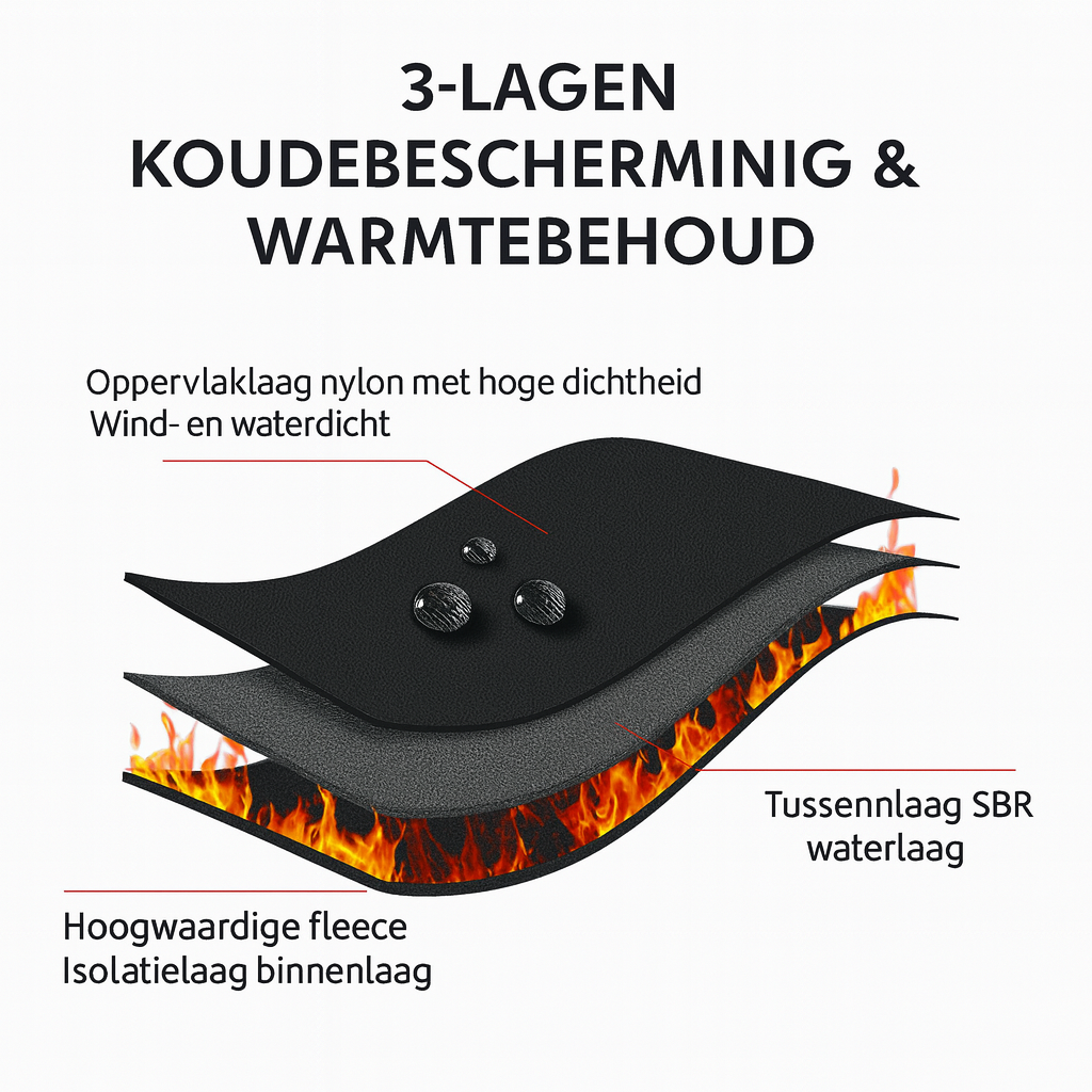 Winter Handschoenen Waterdicht Touchscreen Thermisch Antislip