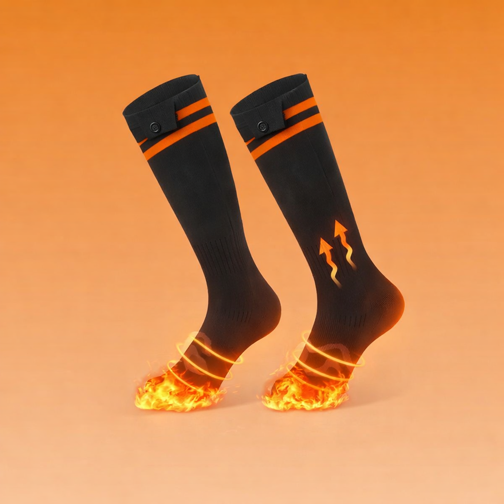 Aplicação para Meias Aquecidas Controlo com 4 Definições de Calor