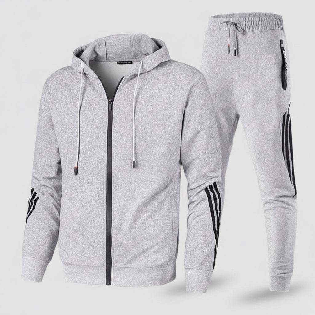 Fato de Treino Masculino Desportivo Respirável Conjunto de Duas Peças Confortável