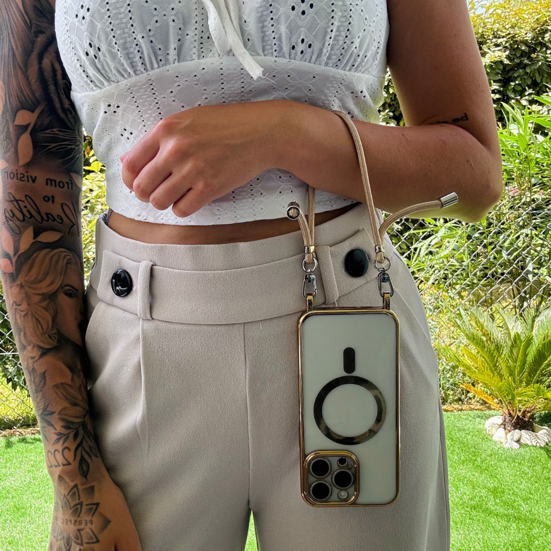 iPhone 13 Case MagSafe Crossbody Stylish Protection with Adjustable Strap 1