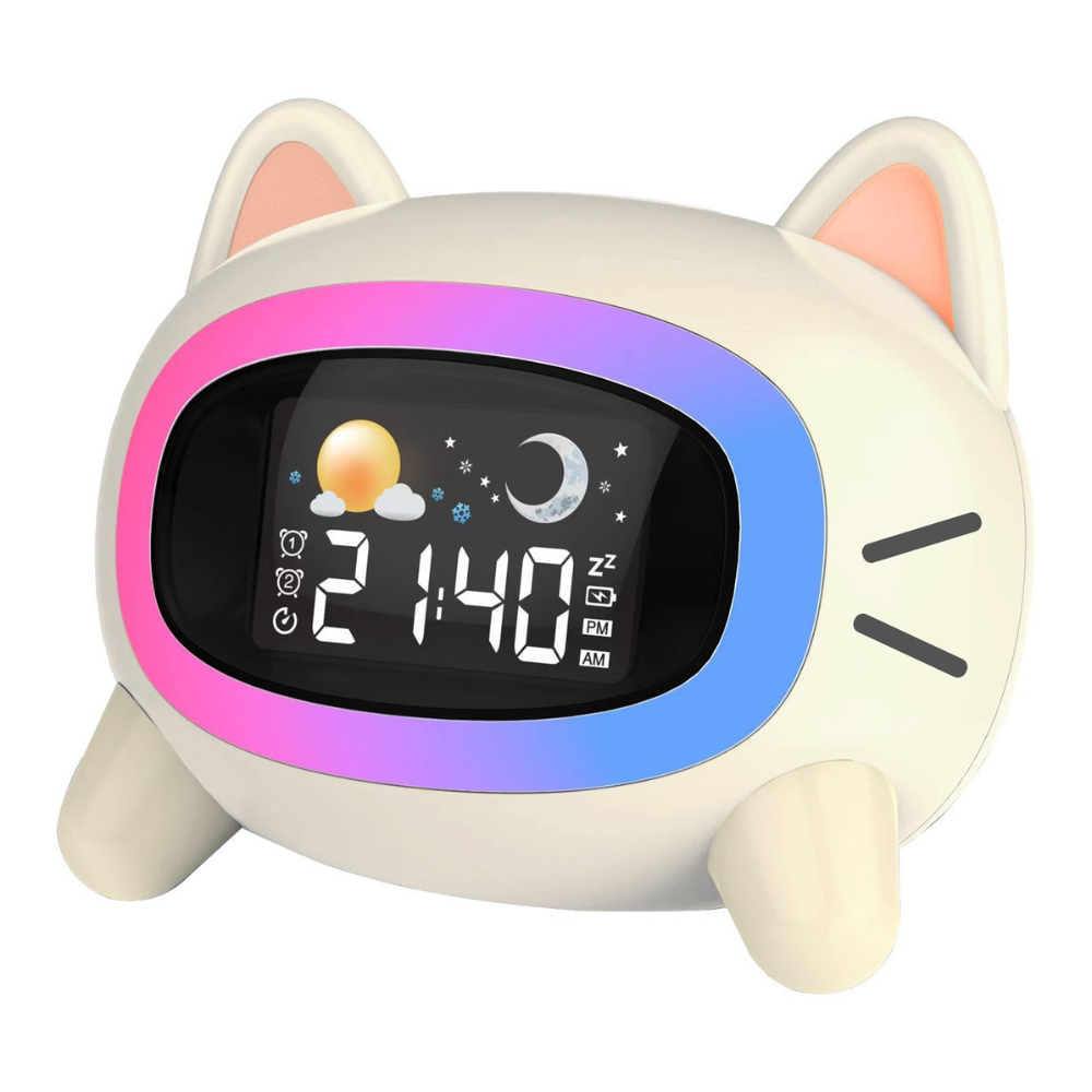 DreamTime - Sveglia per l'addestramento al sonno con luce notturna e doppi allarmi