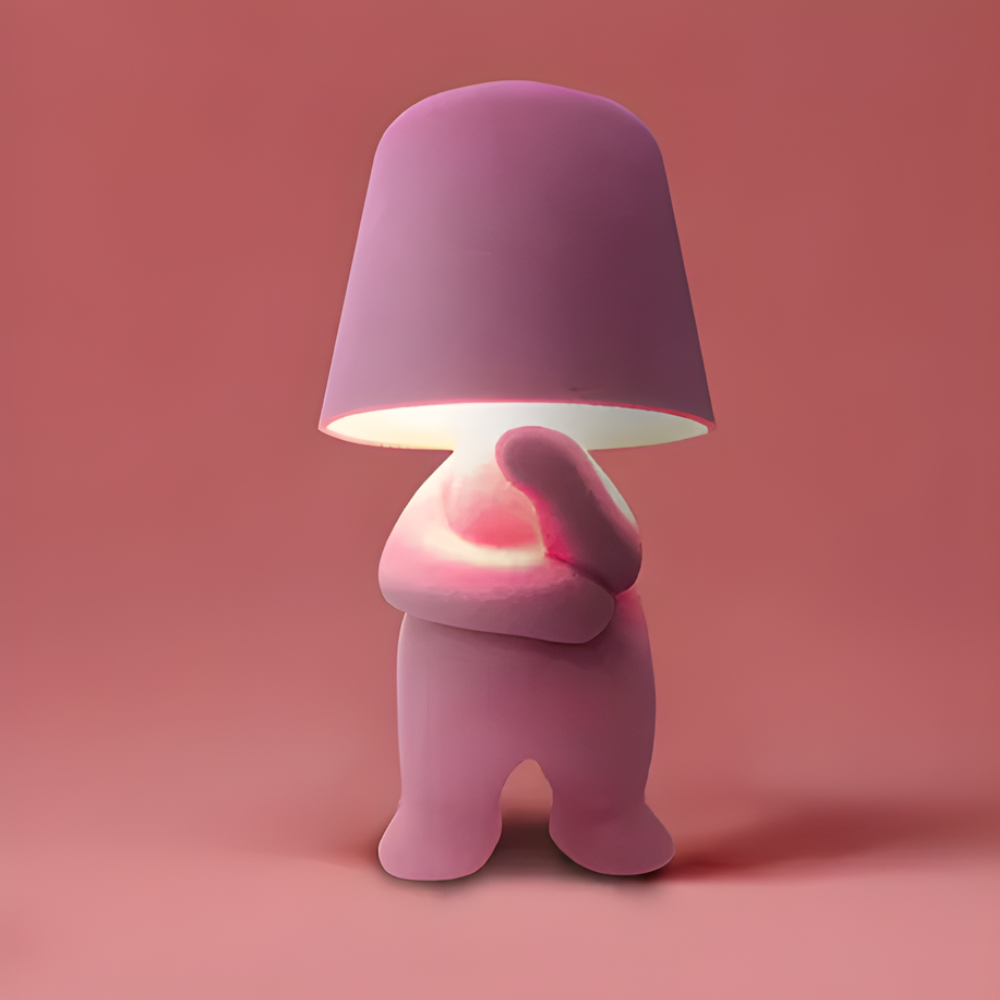 ThinkLuxe - Modern LED Table Lamp Resin Base