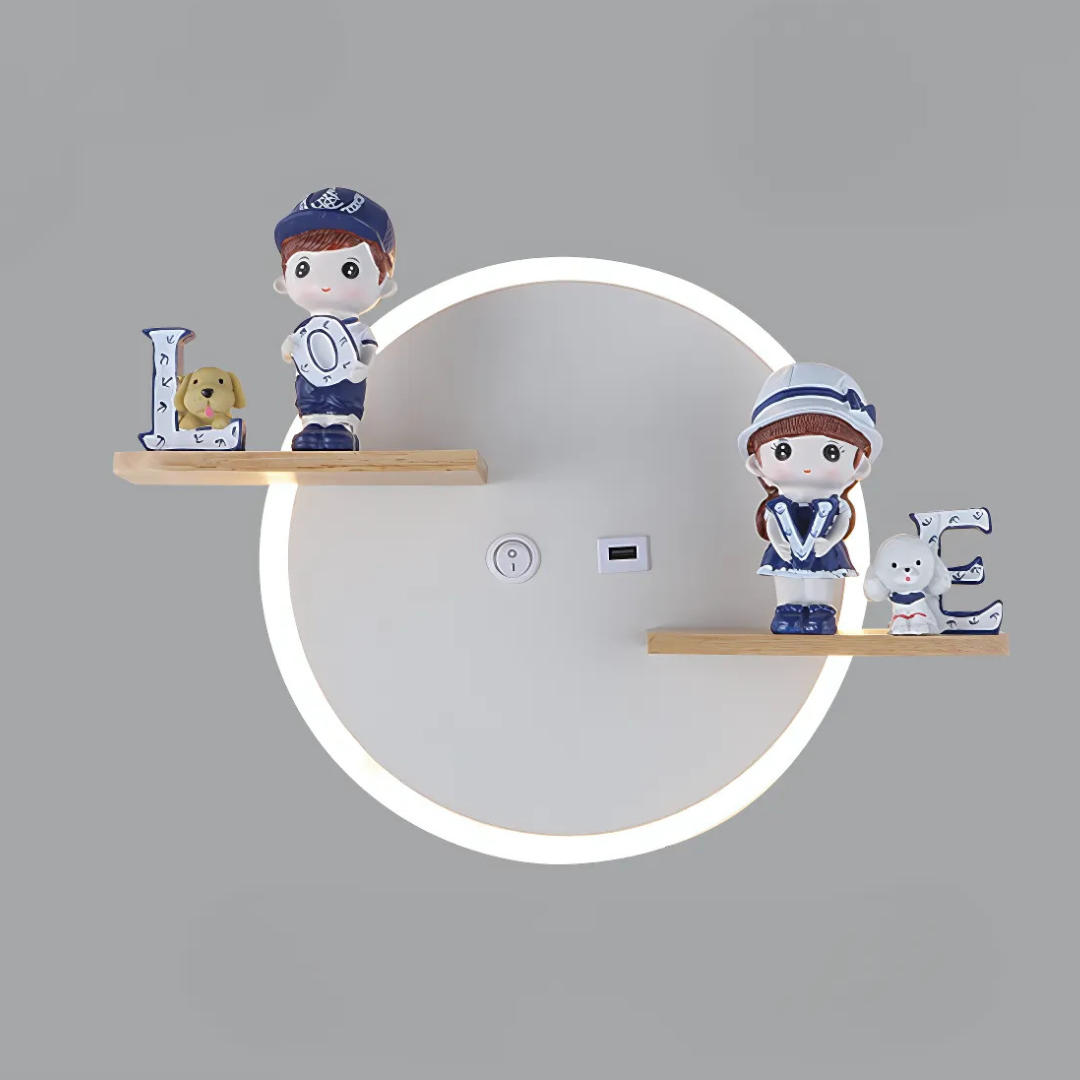 CrystalGlow - Lámpara de pared creativa nórdica