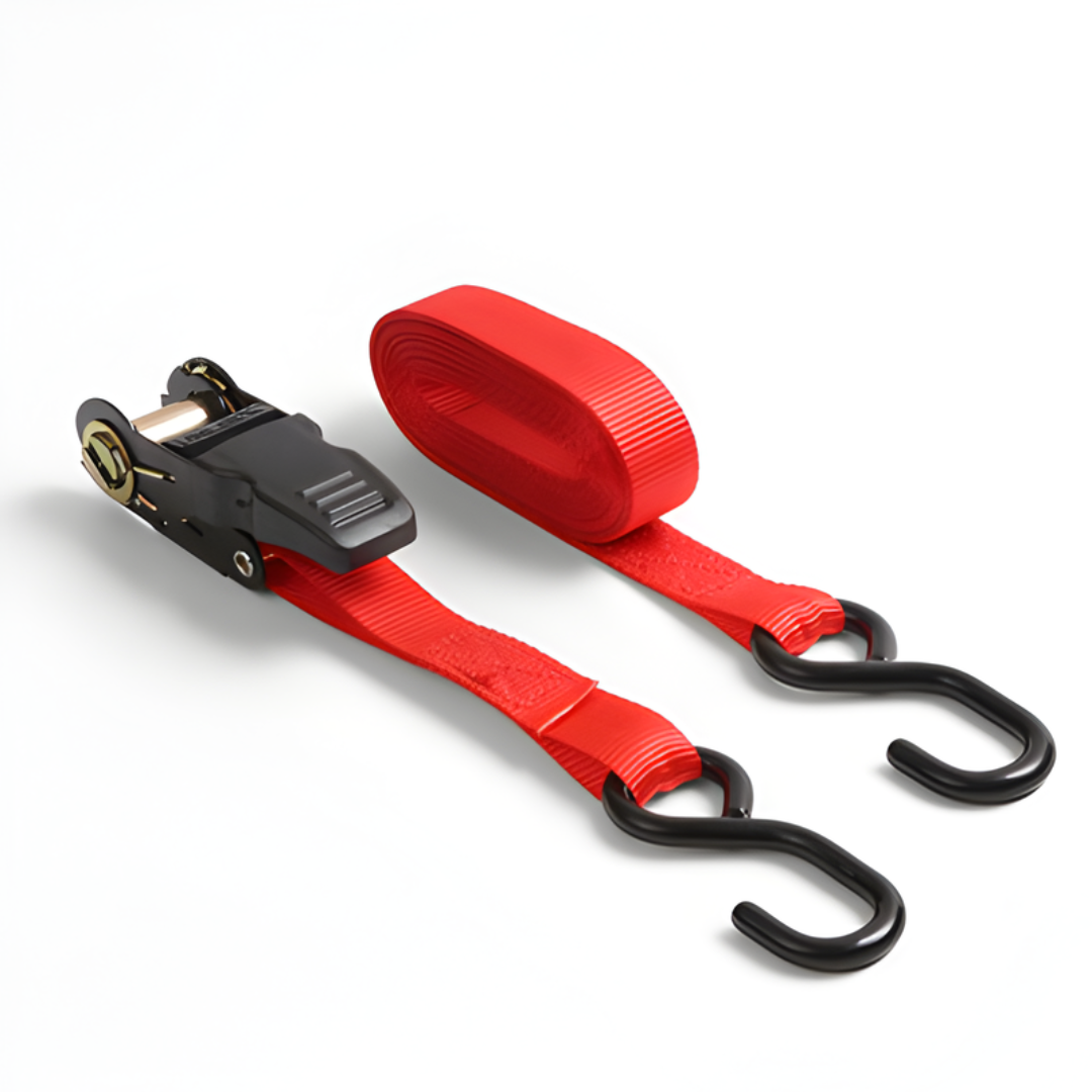 Spanbanden Retractable Heavy Duty Zelfoprollend Metaal Tie Down Set