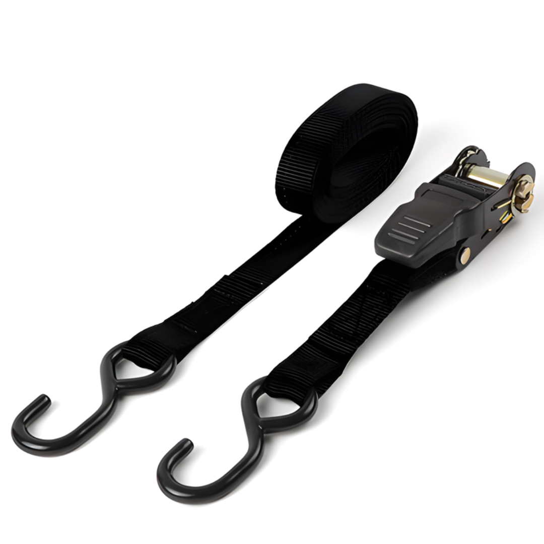 Spanbanden Retractable Heavy Duty Zelfoprollend Metaal Tie Down Set