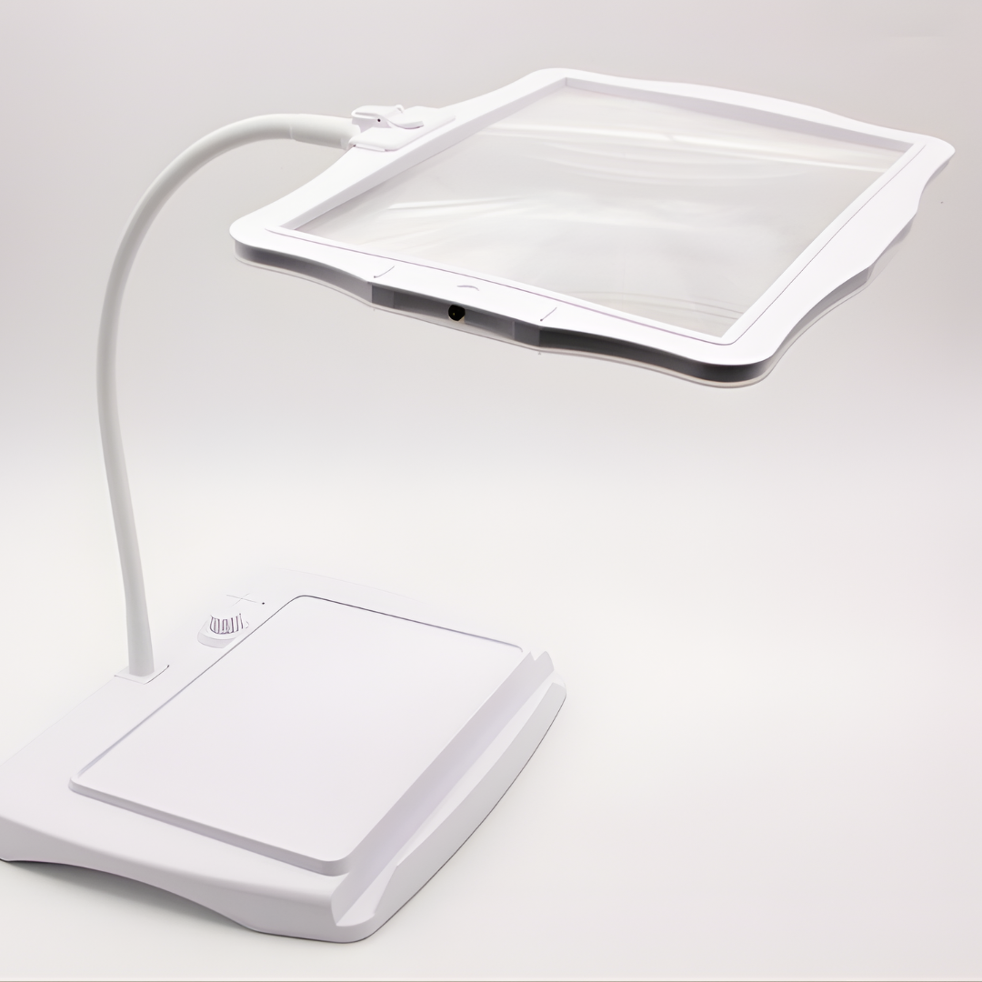 Leeslamp Vergrootglas Staand LED Volpagina Flexibele Vergrootlamp
