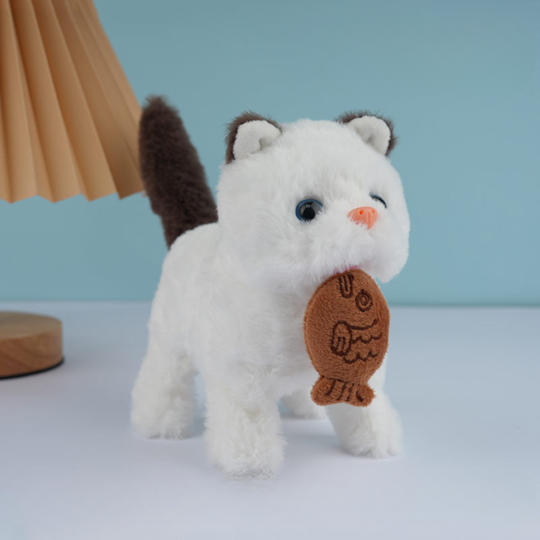 Speelgoed Kat Robotpluche Interactief Wit Perzisch Kitten