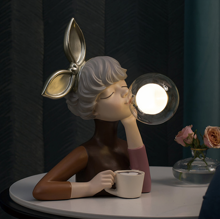 DecoGlam - Artisan Sisters Table Lamp for a Stylish Interior