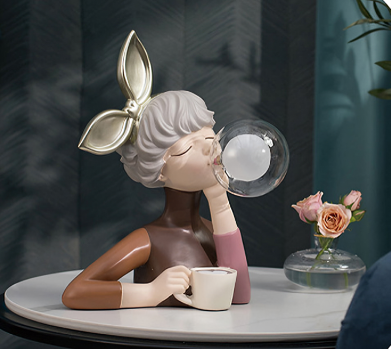 DecoGlam - Artisan Sisters Table Lamp for a Stylish Interior