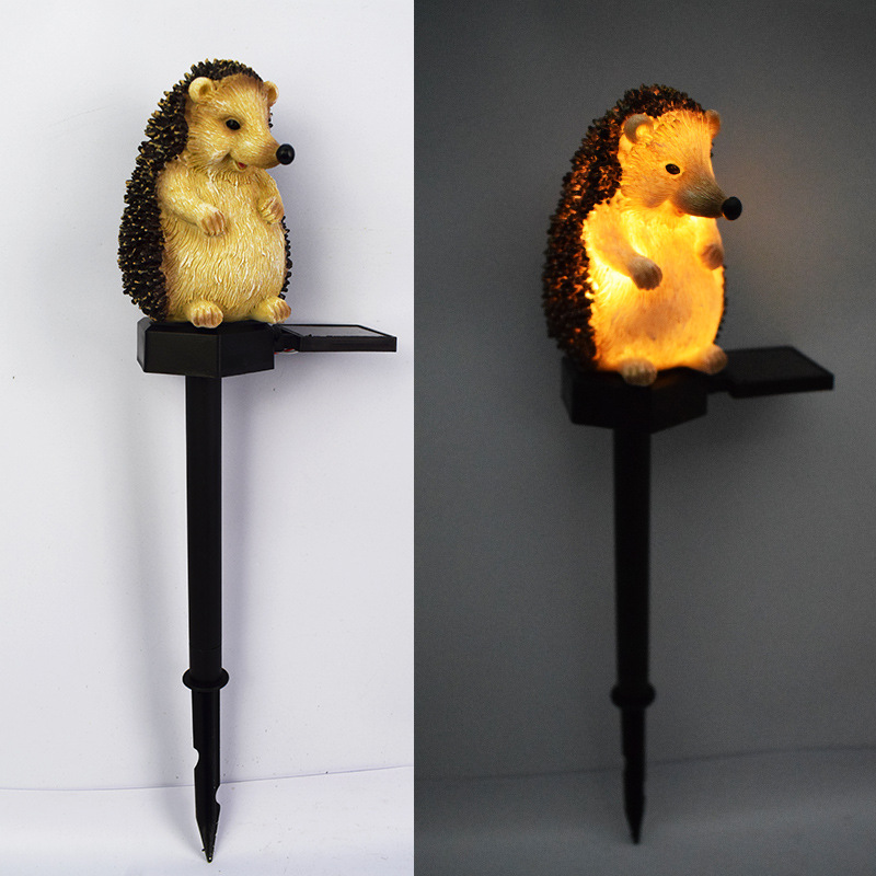 GlowHedgehog – Lampada da Giardino Solare Egel – Carina Decorazione LED per Esterni