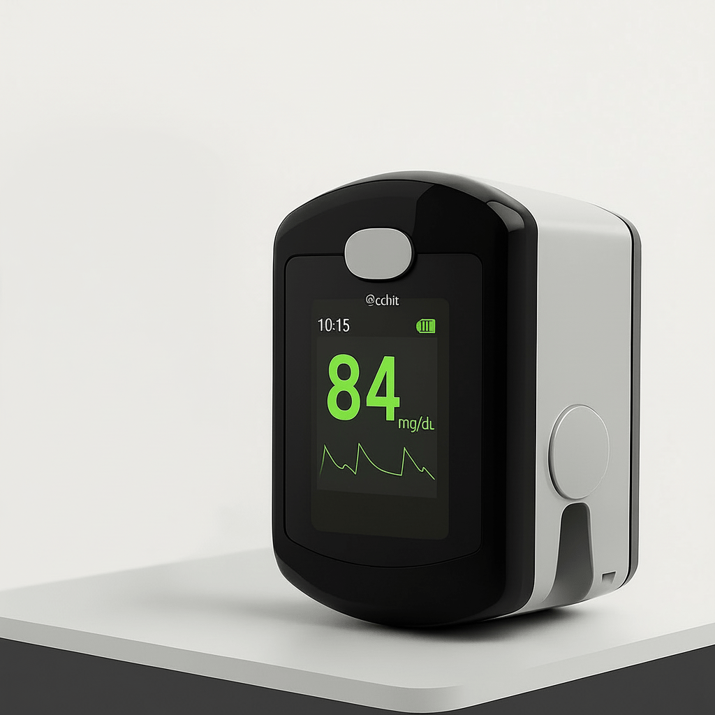 Blood Glucose Monitor Non Invasive Pain Free Health Tracker - Image 5
