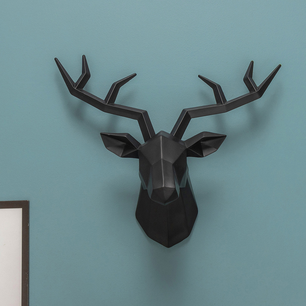 ArtHert - Geometrische Hertenkop Wandsculptuur