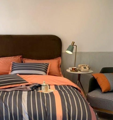 Set Copripiumino Striplen (Cotone Egiziano)