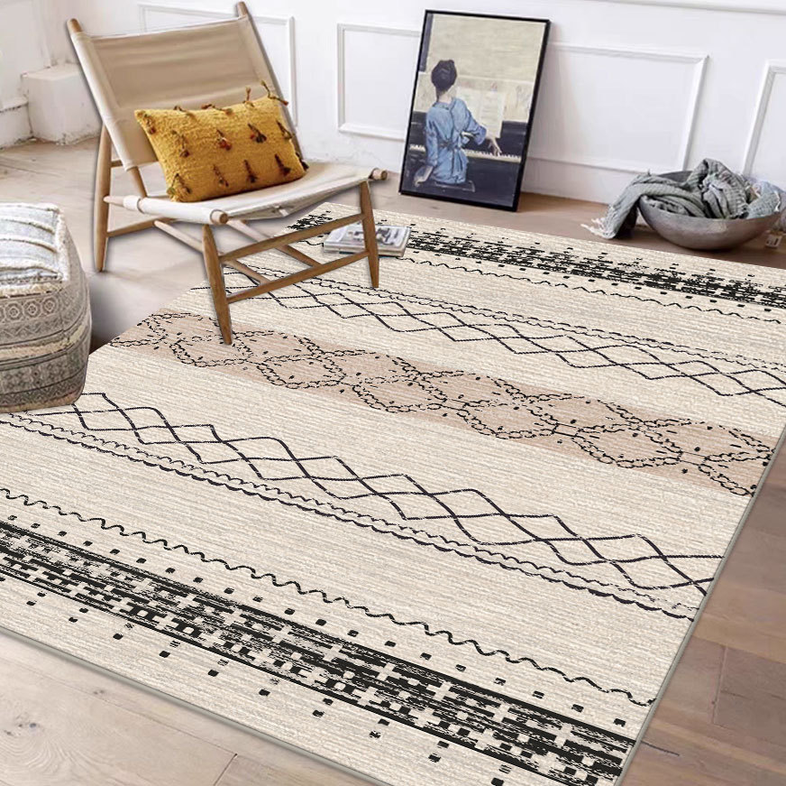 Geometrisch Buitenkleed - Duurzaam PP-materiaal, Voor Alle Seizoenen, Makkelijk Opvouwbaar