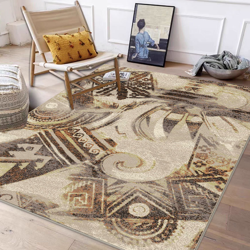 Geometrisch Buitenkleed - Duurzaam PP-materiaal, Voor Alle Seizoenen, Makkelijk Opvouwbaar