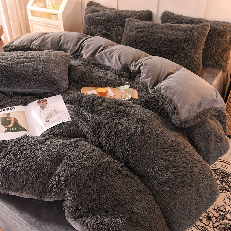 Luminoir PlushSet - Zachte Pluche Dekbedovertrek 3-delig