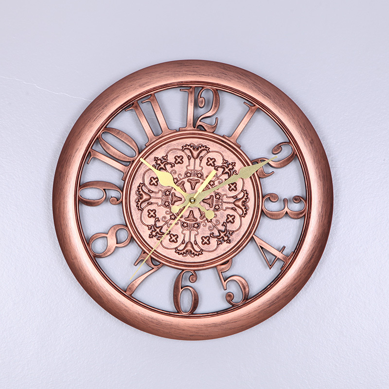 Reloj de pared de elegancia antigua