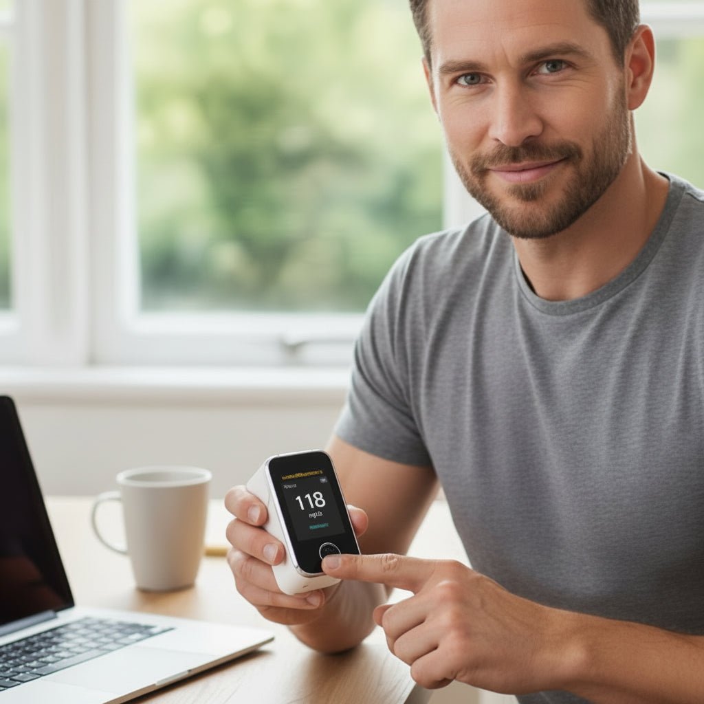 Blood Glucose Monitor Non Invasive Pain Free Health Tracker - Image 4