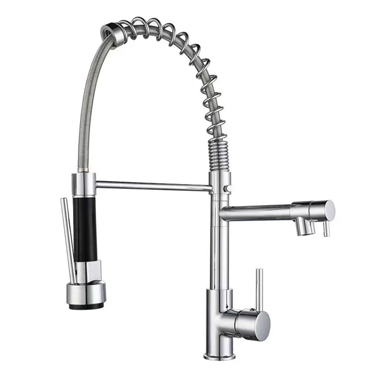 SpringFlex – Rubinetto da cucina con doppia uscita
