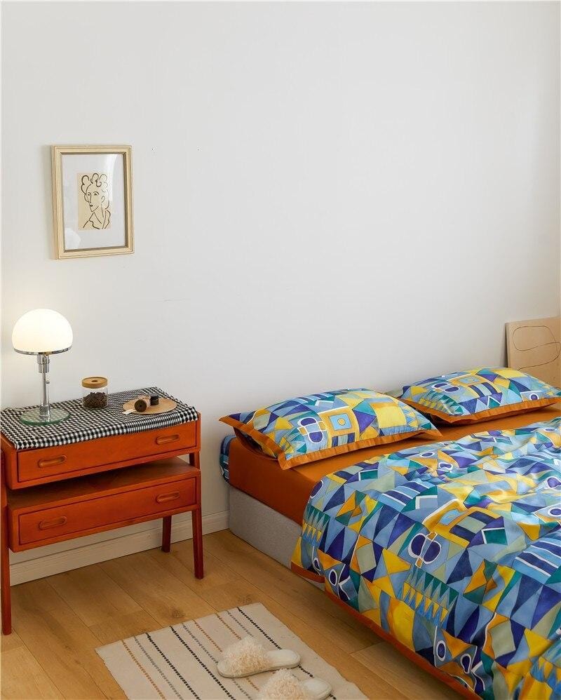 Formas y Colores Vol. 1 Juego de funda nórdica (Algodón Egipcio)