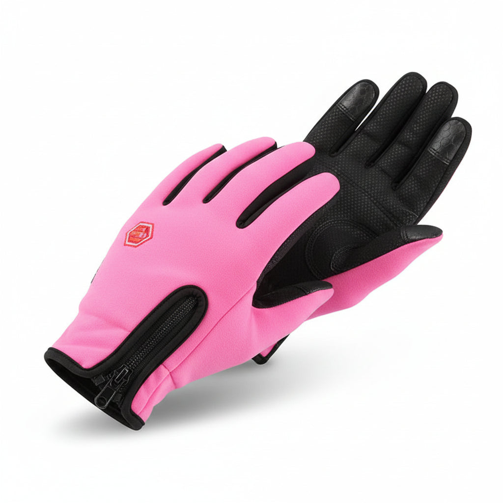 Luvas Táteis de Inverno Impermeáveis e Quentes