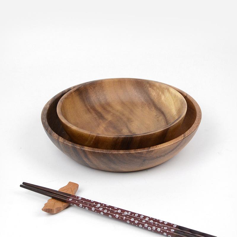 Set de 2 piezas de cuencos de madera Jujube