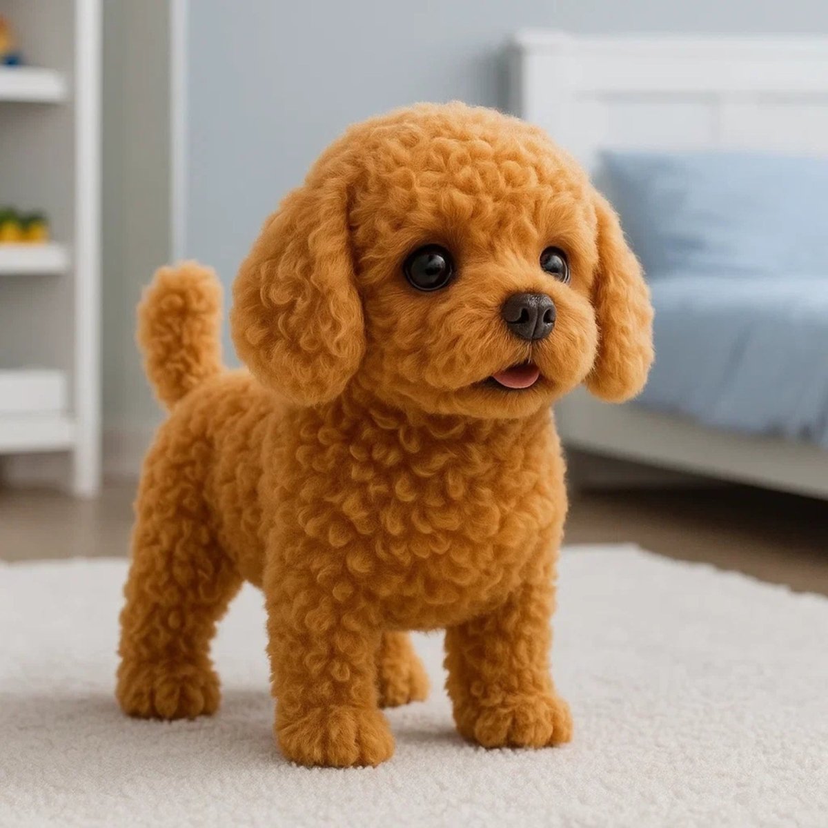 Sytaun Puppy Pluche Dier Tear-Gele Kleur Huisdier Kaas Modellering Sytaun Puppy Pluche Dier Tear-Gele Kleur Huisdier Kaas Modellering