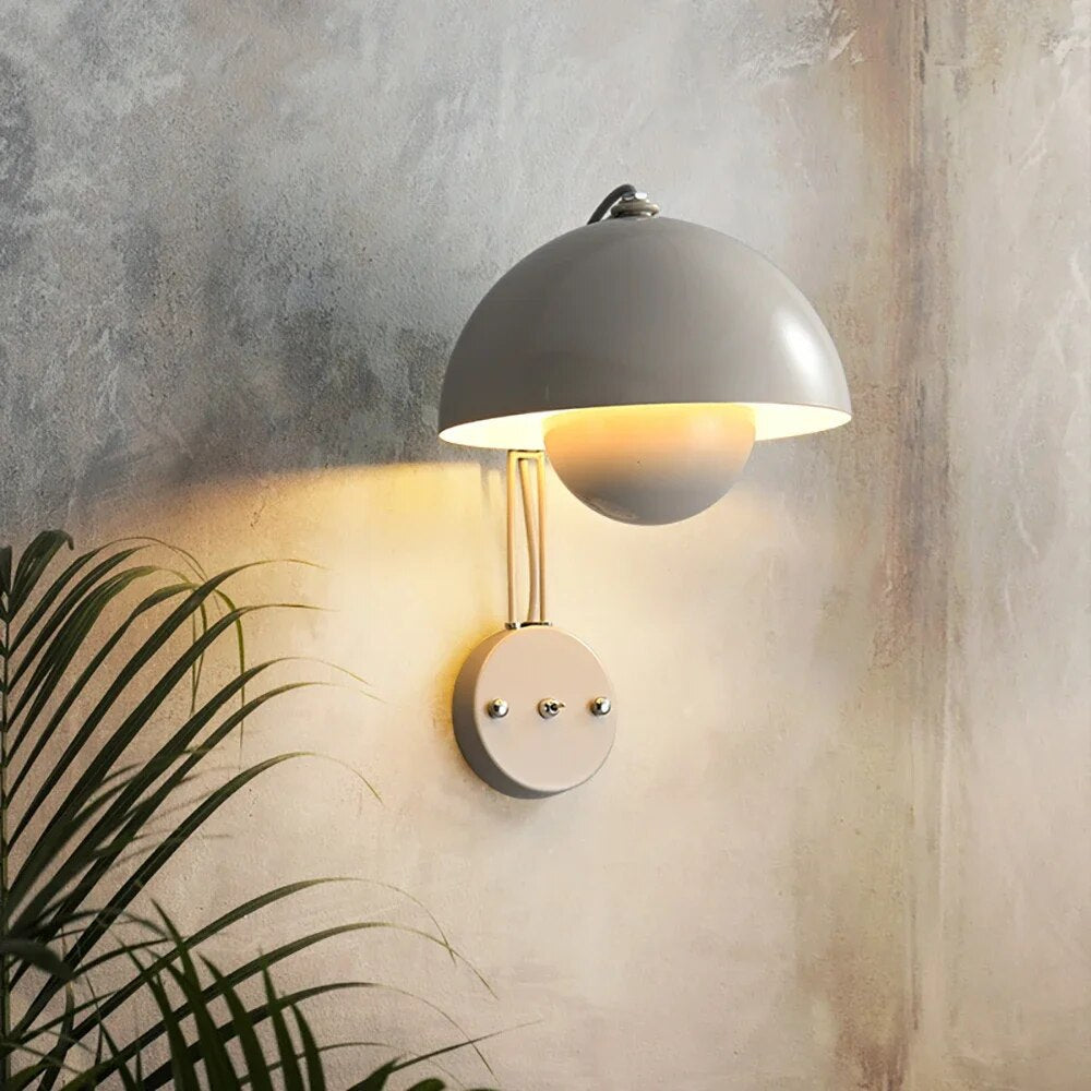 NightBud - Moderne Wandlamp met Paddenstoelontwerp
