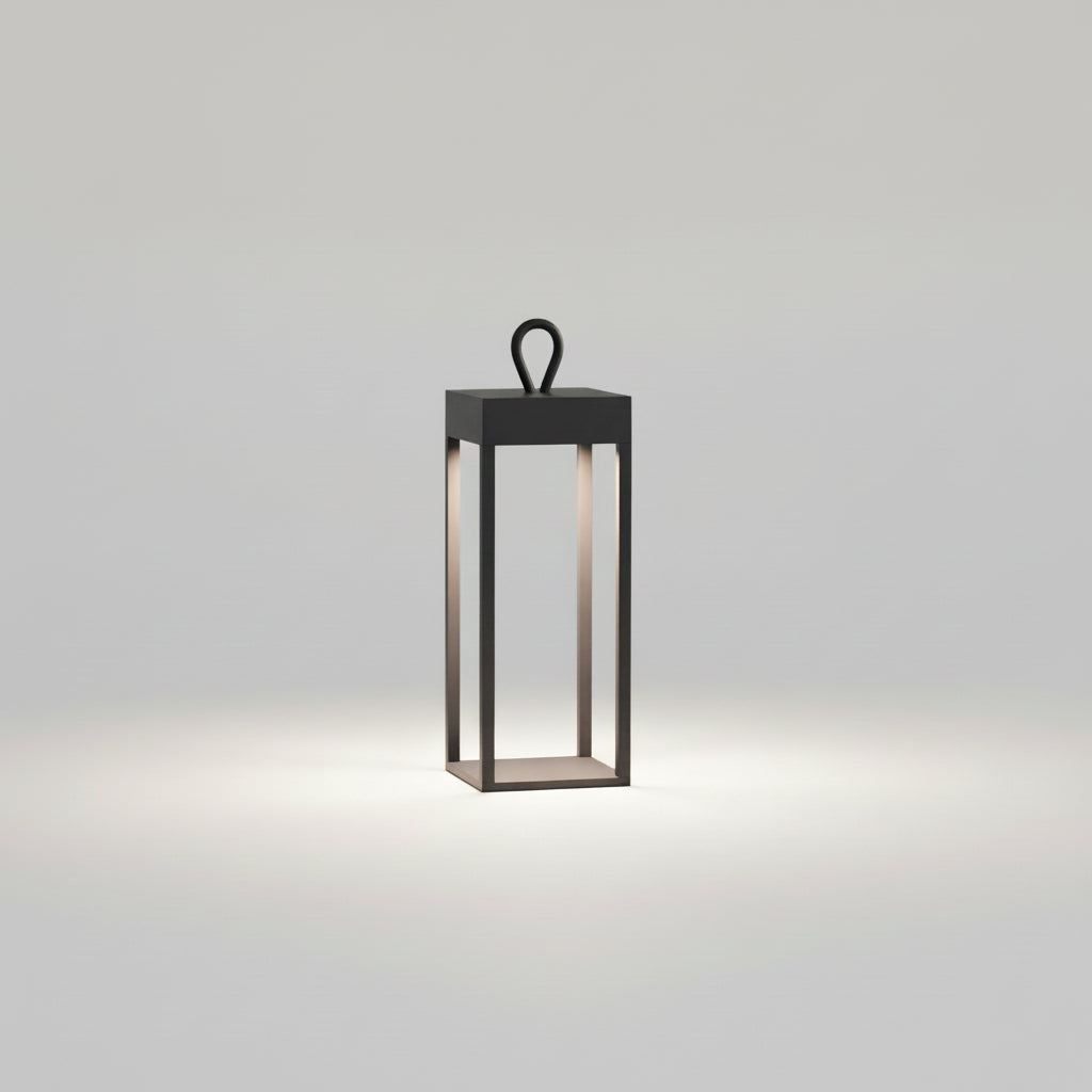 Candeeiro de mesa LED regulável minimalista metal interior exterior