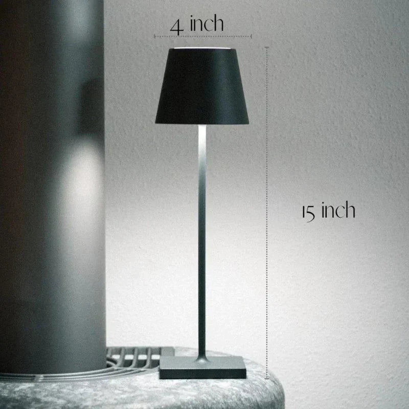 Wireless Table Lamp with Dimmable Lighting