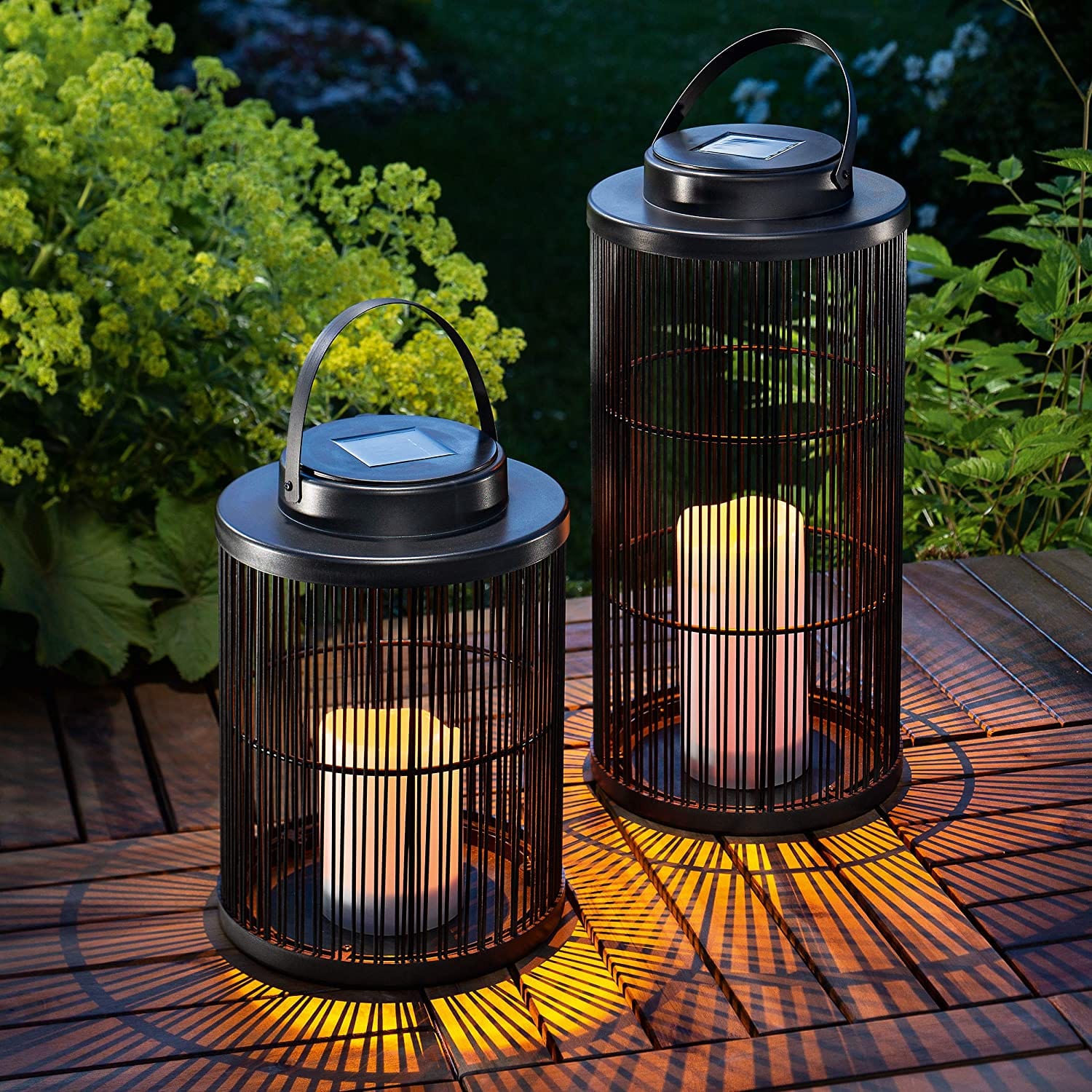 Lantern Sora Weave Light - Solar Lantern