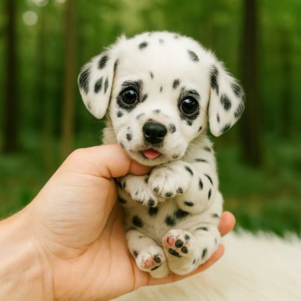 Interactive Plush Dalmatian Robot Puppy – Realistic Walking & Barking Electronic Pet - Image 6