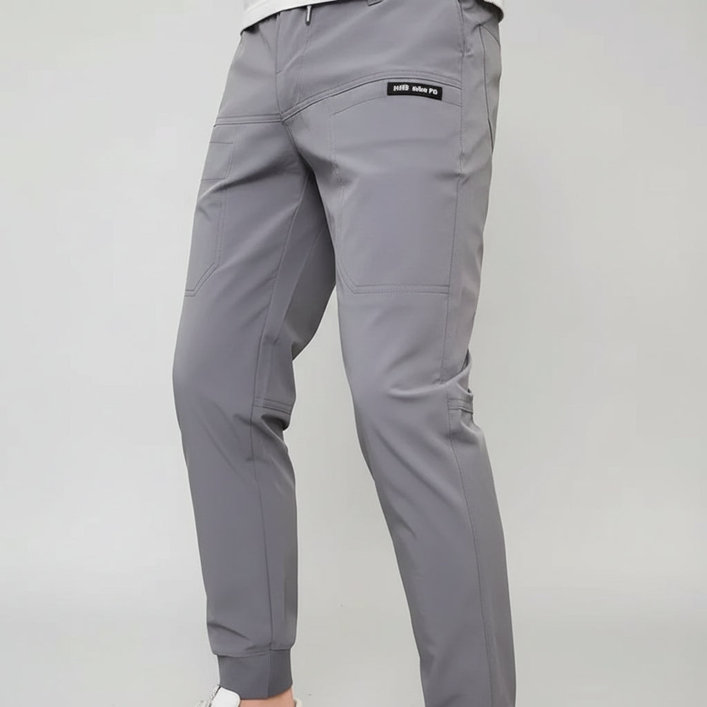 Casual Herenbroeken Meerdere Zakken Stijl Comfort