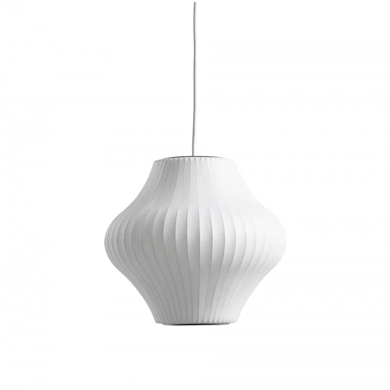NordicGlow - Modern White Pendant Lamp in Scandinavian Style for Living and Dining Room