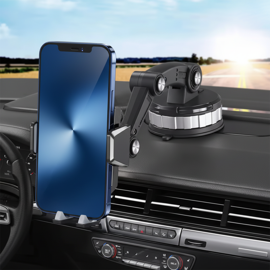 Auto Telefoonhouder 360° Rotatie Sterke Zuignap